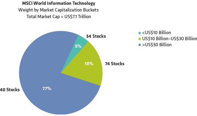 Technology Benchmarks Are Concentrated in Megacap Stocks