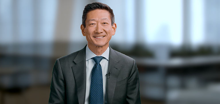 A still phot of Nelson Yu, AB’s Head of Equities